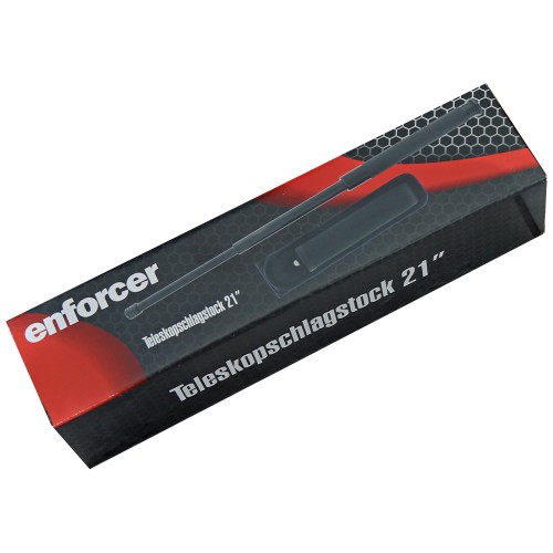 Enforcer, Teleskopschlagstock, Druckknopf Schließung, Nylonholster